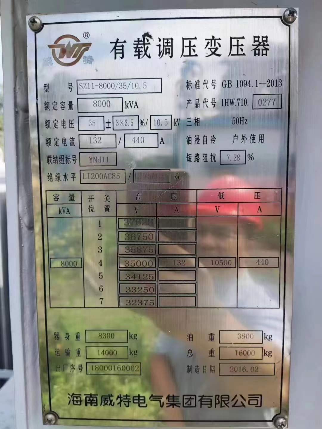 售8000KVA-35变10.5/1台，3150KVA-35变0.4/2台，包铜芯！