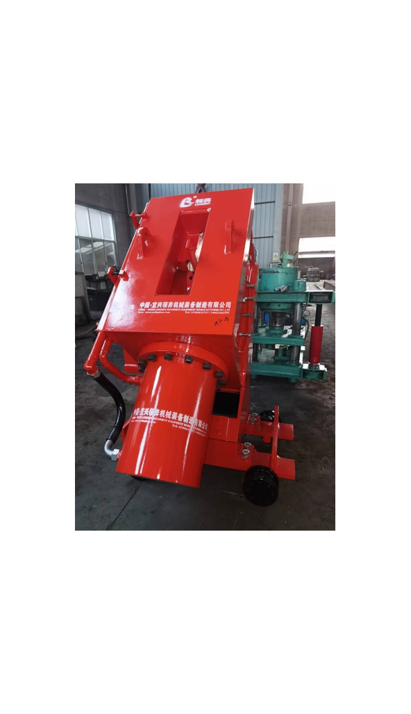 领奔机械45度热钢坯剪切机设备