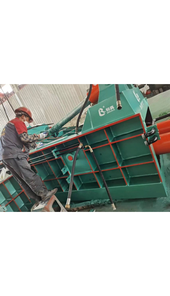 领奔机械金属打包机设备