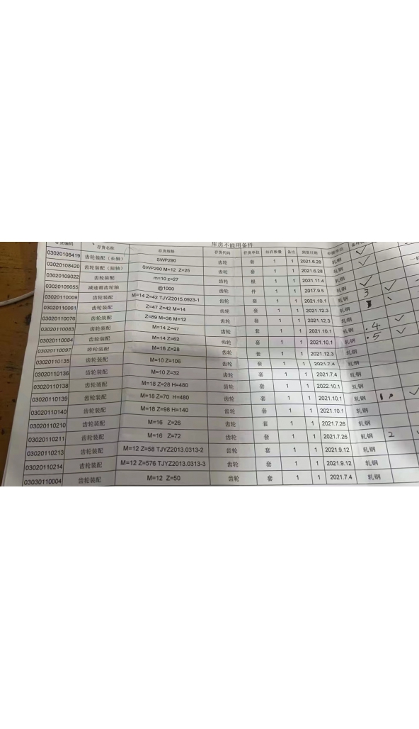代友售全新鑫隆轧机减速机齿轮：60吨！