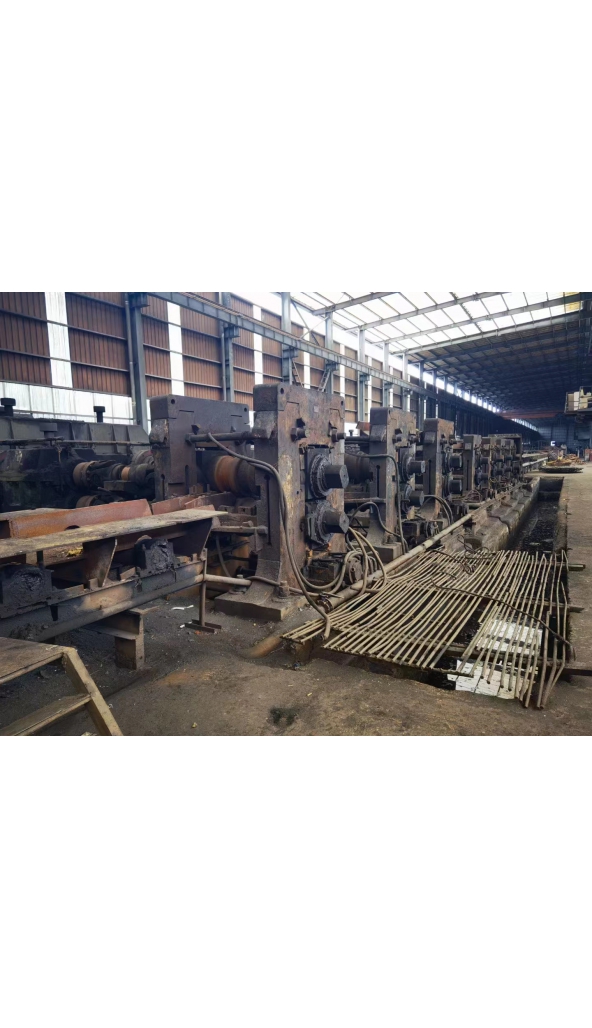 领奔机械售∮520十九连轧螺纹钢生产线全套设备：1套！